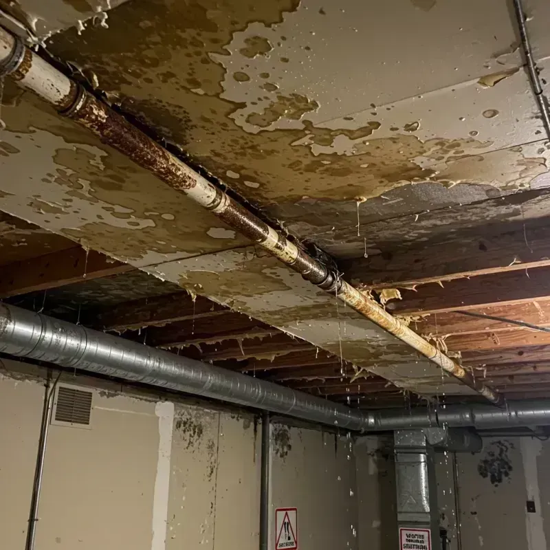 Ceiling Water Damage Repair in Milam County, TX